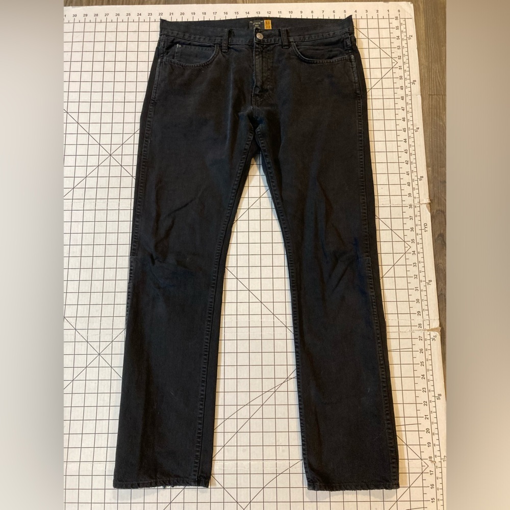 J. Crew 484 Men’s‎ Size 33/32 Black Jeans